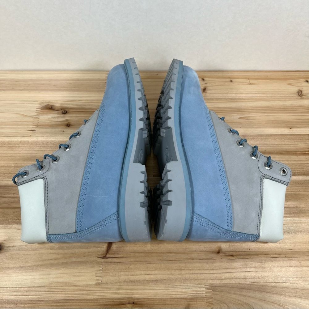 Timberland Premium 6 in waterproof boots men’s/youth 7 women's 8.5 blue grey - Picture 9 of 15